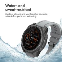 imoshion QuickFit® Line Silicone Band - Garmin QuickFit® 20 mm attachment - Grey