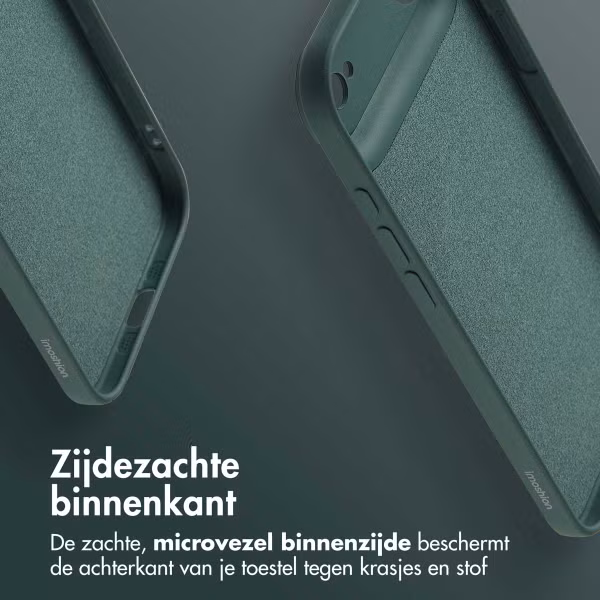 imoshion Color Backcover met MagSafe Apple iPhone Air - Donkergroen