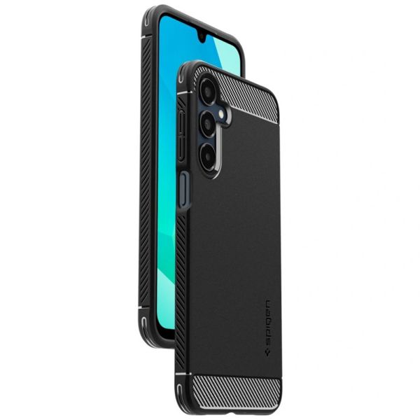 Spigen Rugged Armor Backcover Samsung Galaxy A16 - Matte Black