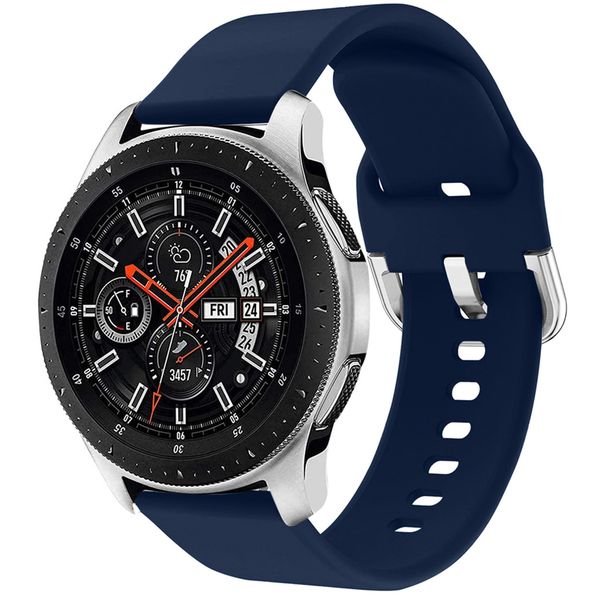 imoshion Siliconen bandje Galaxy Watch 46mm / Gear S3 Frontier /Watch 3 45mm - Blauw