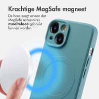 imoshion Color Backcover met MagSafe Apple iPhone 14 - Smoke Green