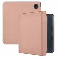 imoshion Slim Hard Case Bookcase Kobo Libra Colour - Rosé Goud