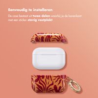 Selencia Vivid Case Apple AirPods Pro - Tropical Vibes Apricot