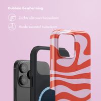 Selencia Vivid Backcover met MagSafe Apple iPhone 16 Pro Max - Dream Swirl Pink