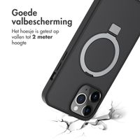 Accezz Ring Stand Backcover met MagSafe Apple iPhone 13 Pro Max - Zwart
