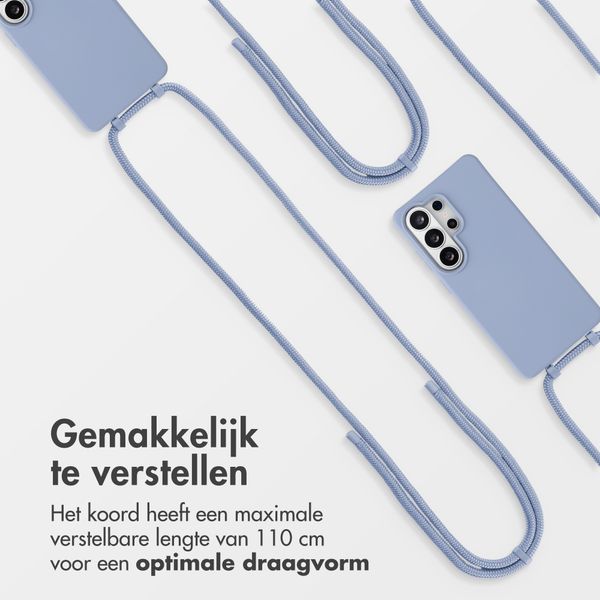 imoshion Color Backcover met afneembaar koord met MagSafe Samsung Galaxy S26 Ultra - Ash Blue