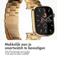 imoshion Stalen bandje Apple Watch Series 1 t/m 9 / SE (38/40/41 mm) | Series 10 / 11 (42 mm) - Goud