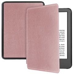 imoshion Slim Hard Case Bookcase Amazon Kindle (2024) / Amazon Kindle (2022) 11th gen - Rosé Goud