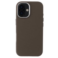 Accezz Mesh Backcover met MagSafe Apple iPhone 17 - Bruin