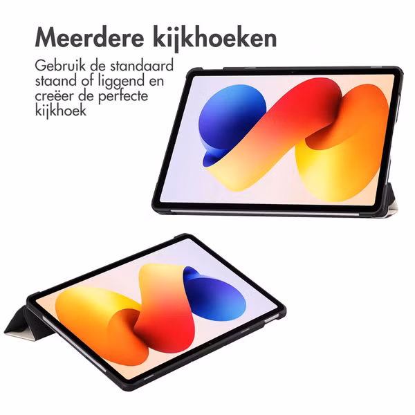 imoshion Design Trifold Bookcase Xiaomi Redmi Pad 2 Pro - Leopard