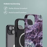 Selencia Vivid Backcover met MagSafe Apple iPhone 14 - Leo Bubble Green