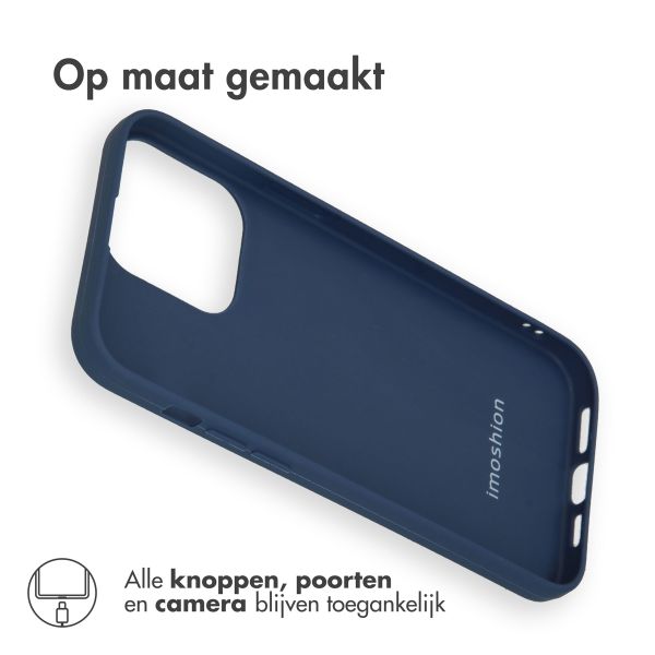 imoshion Color Backcover iPhone 15 Pro Max - Donkerblauw