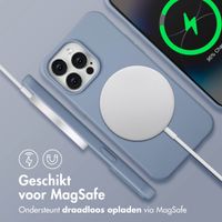 imoshion Color Backcover met afneembaar koord MagSafe Apple iPhone 14 Pro Max - Ash Blue