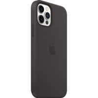 Apple Silicone Backcover MagSafe Apple iPhone 12 (Pro) - Black