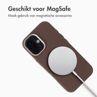 Accezz Mesh Backcover met MagSafe Apple iPhone 17 - Bruin
