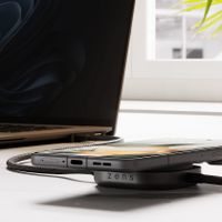 Zens Pro 2 USB-C Kabel met Draadloze Oplader voor telefoon / earbuds - MagSafe en Qi2 - Zwart