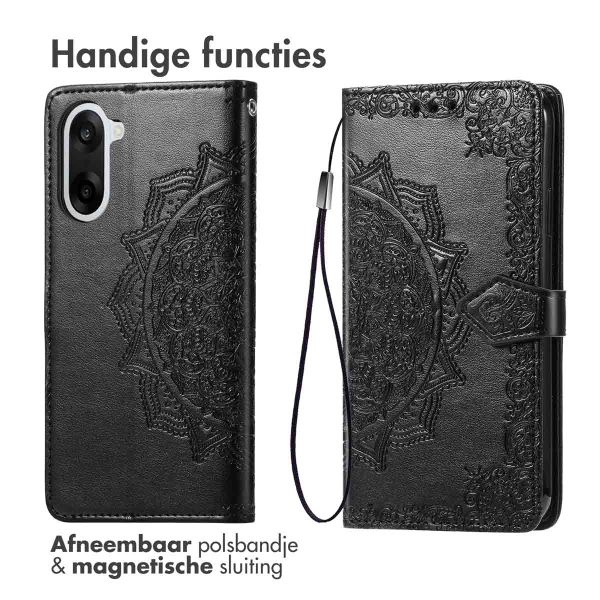 imoshion Mandala Bookcase OnePlus Nord CE5 - Zwart