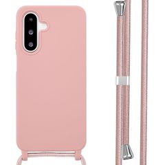 imoshion Siliconen hoesje met koord Samsung Galaxy A26 - Sand Pink