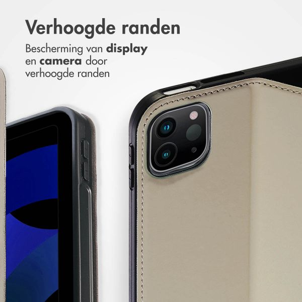 Accezz Classic Tablet Case Apple iPad Pro 11 (2018/2020/2021/2022) / Air 5 (2022) / Air 4 (2020) - Greige