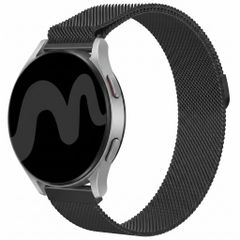 imoshion Milanees magnetisch bandje  - Universeel 24 mm aansluiting - Zwart