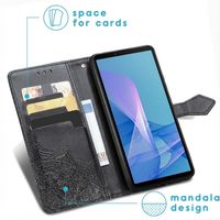 imoshion Mandala Bookcase Sony Xperia 10 III - Zwart