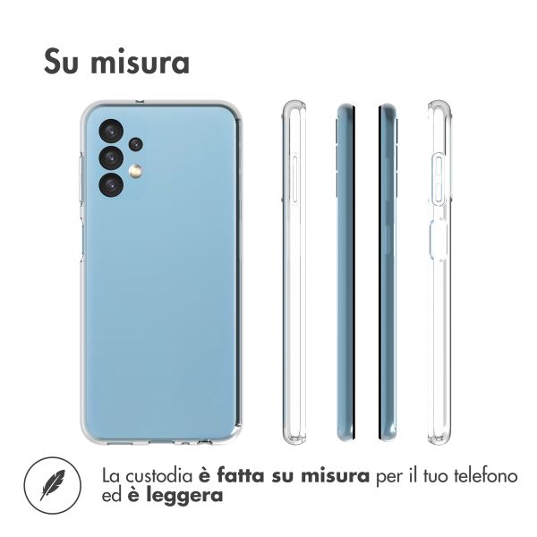 Accezz Clear Backcover Samsung Galaxy A13 (4G) - Transparant