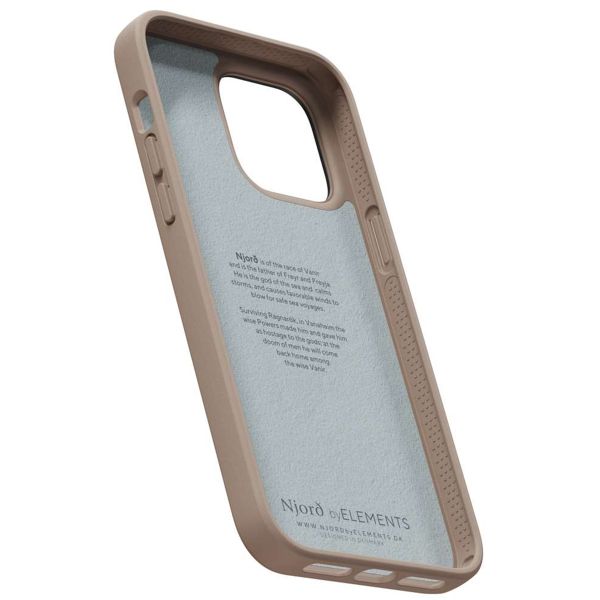 Njorð Collections Fabric Case iPhone 14 Pro Max - Pink Sand