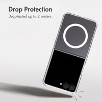 Accezz Xtreme Impact Back Cover with MagSafe Samsung Galaxy Z Flip 8 - Transparent