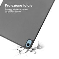 imoshion Trifold Bookcase Apple iPad 11 (2025) 11 inch A16 / iPad 10 (2022) 10.9 inch - Grijs