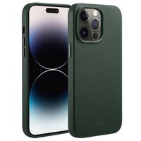 Accezz Leather Back Cover with MagSafe Apple iPhone 14 Pro Max - Cedar Green