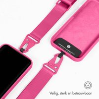 Selencia Universeel verstelbaar telefoonkoord - Fuchsia