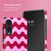 Selencia Vivid Backcover Samsung Galaxy S25 Edge - Wave Vibes Lipstick