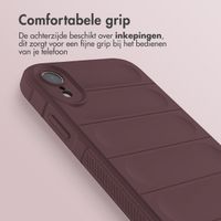 imoshion EasyGrip Backcover iPhone Xr - Aubergine