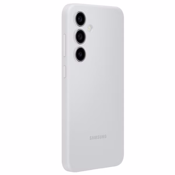 Samsung Originele Silicone Backcover Samsung Galaxy S24 FE - Grijs