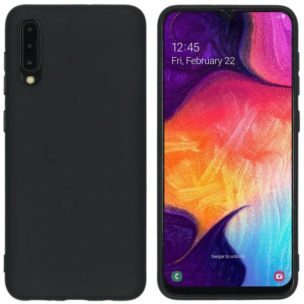 imoshion Color Backcover Samsung Galaxy A50 / A30s - Zwart