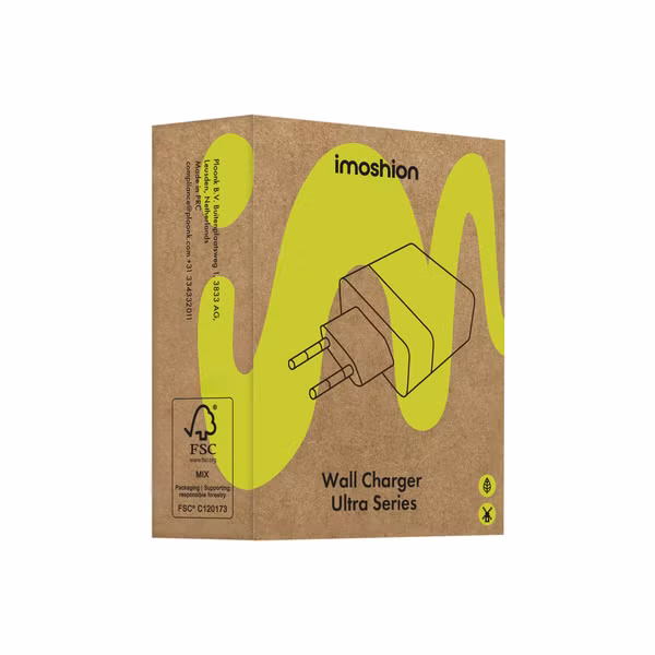 imoshion Wall Charger - Oplader - 2x USB-C - Power Delivery - 40W - Zwart
