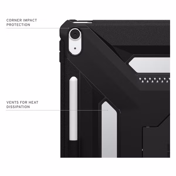 UAG Scout Bookcase Apple iPad Air 13 inch (2026) M4 / (2025) M3 / (2024) M2 - Black