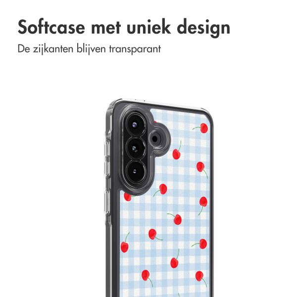 imoshion Design hoesje Samsung Galaxy A57 (5G) - Cherry Check