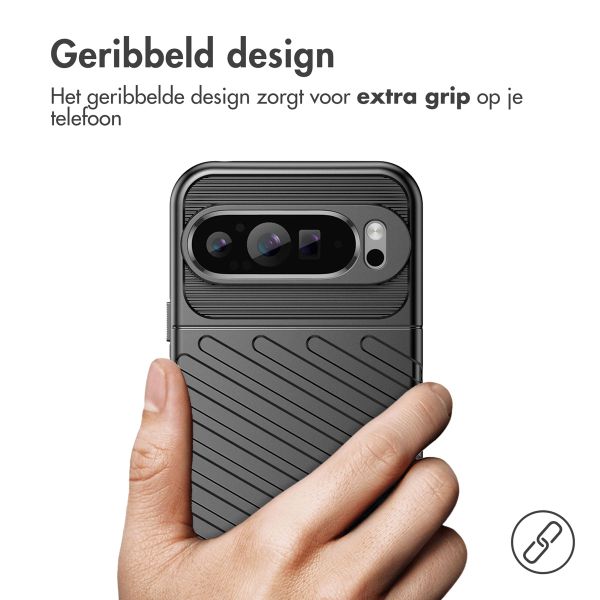 imoshion Thunder Backcover Google Pixel 9 Pro XL - Zwart