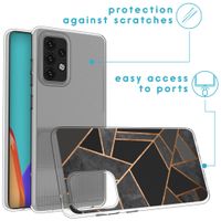 imoshion Design hoesje Samsung Galaxy A52(s) (5G/4G) - Black Graphic