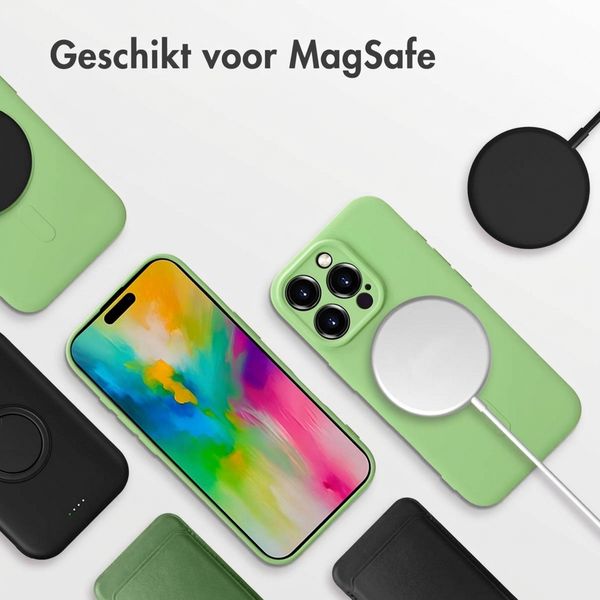 imoshion Color Backcover met MagSafe Apple iPhone 16 Pro - Groen