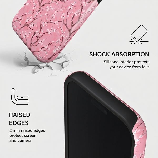 Burga Tough Back Cover with MagSafe Apple iPhone 17 Pro - Sakura