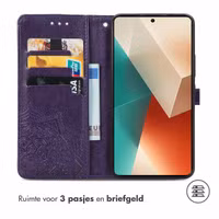imoshion Mandala Bookcase Xiaomi Redmi Note 13 Pro (5G) / Poco X6 - Paars