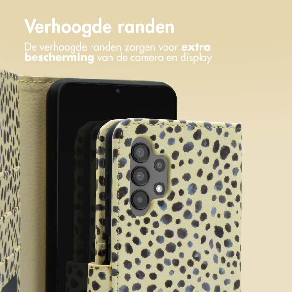 imoshion Design Bookcase Samsung Galaxy A13 (4G) - Black And White Dots