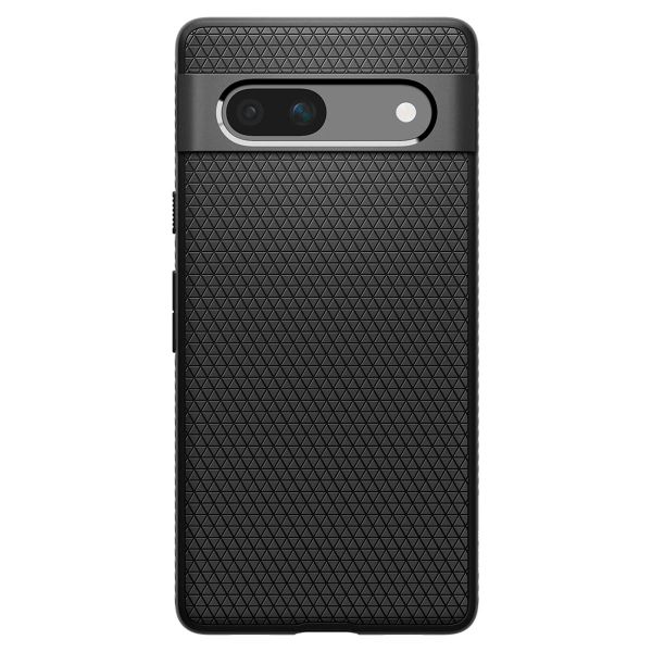 Spigen Liquid Air Backcover Google Pixel 7a - Zwart