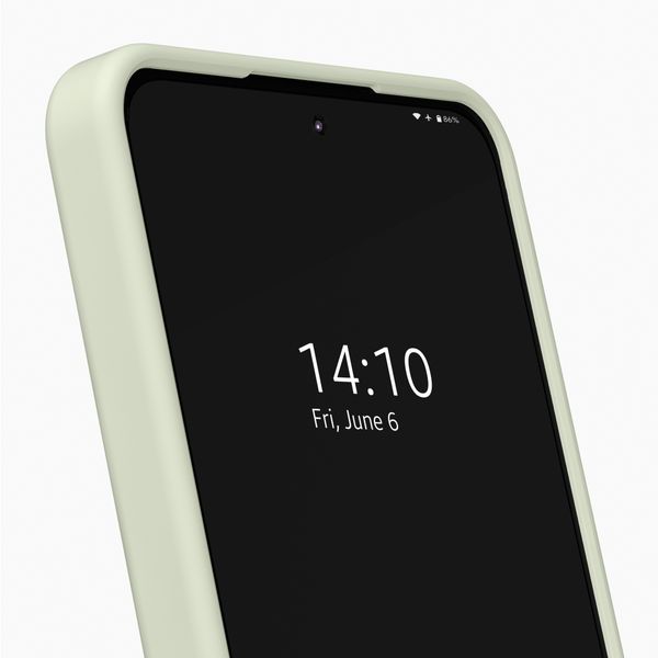 iDeal of Sweden Silicone Case met MagSafe Samsung Galaxy A57 (5G) - Sage Green