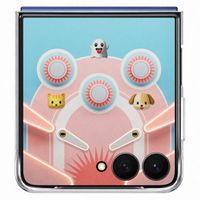 Samsung Originele FlipSuit Case Samsung Galaxy Z Flip 7 - Transparant