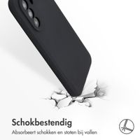 Accezz Liquid Silicone Backcover Samsung Galaxy A57 (5G) - Zwart