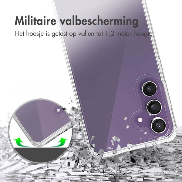 Accezz Xtreme Impact Backcover Samsung Galaxy S24 FE - Transparant