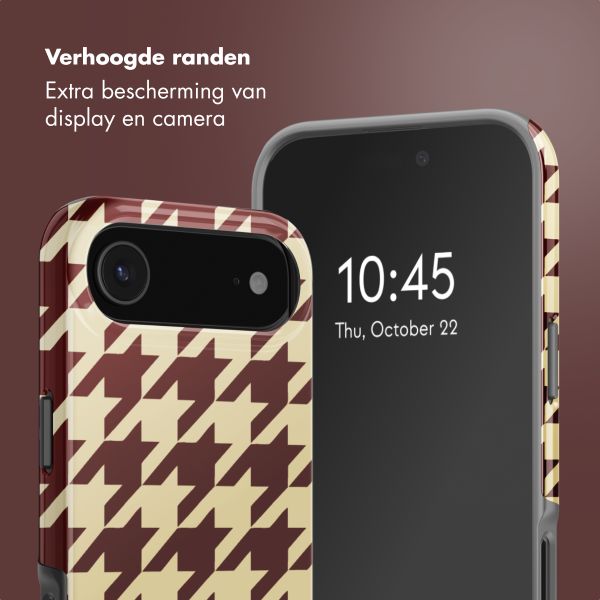 Selencia Vivid Backcover met MagSafe Apple iPhone Air - Pied-de-Poule